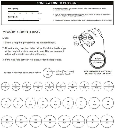 gucci mens wedding rings|Gucci rings size chart.